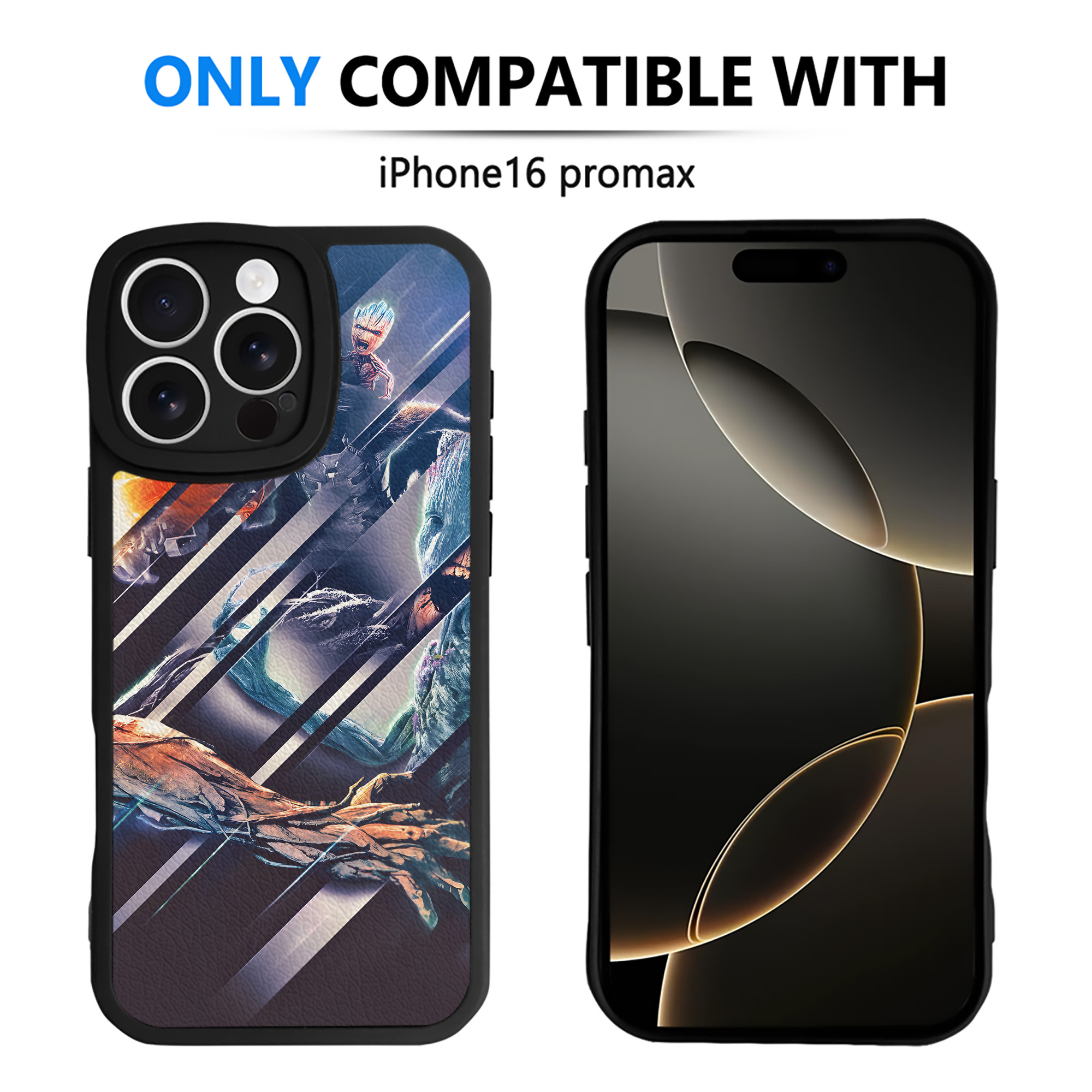 （画像用） アベンジャーズ The Avengers 【iPhone 16シリーズ対応】シリコンスマホケース（レザー調） 材質：シリコン